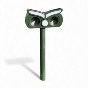 Solar Owl Ultrasonic Animal Repeller with LED Eyes